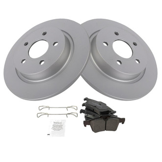 TRQ® - Rear Disc Brake Kit with Ceramic Pads