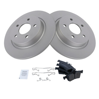 TRQ® - Rear Disc Brake Kit with Ceramic Pads
