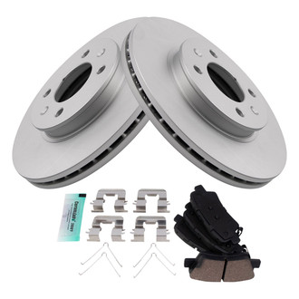TRQ® - Front Disc Brake Kit with Ceramic Pads