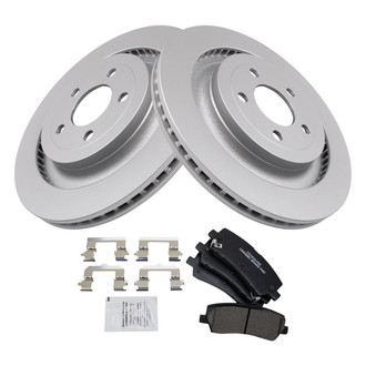 TRQ® - Rear Disc Brake Kit with Ceramic Pads