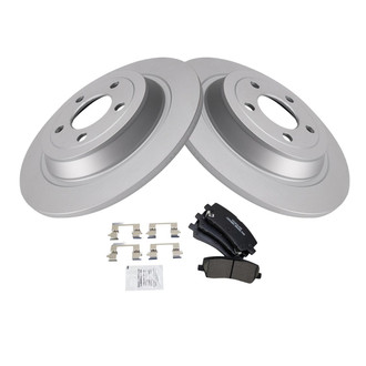 TRQ® - Rear Disc Brake Kit with Ceramic Pads
