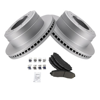 TRQ® - Rear Disc Brake Kit with Ceramic Pads
