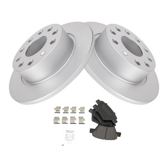 TRQ® - Rear Disc Brake Kit with Ceramic Pads