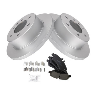 TRQ® - Rear Disc Brake Kit with Ceramic Pads