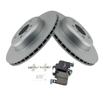 TRQ® - Rear Disc Brake Kit with Ceramic Pads