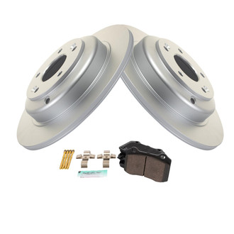 TRQ® - Rear Disc Brake Kit with Ceramic Pads