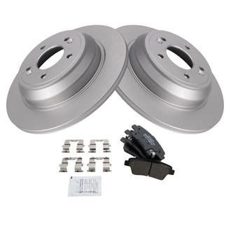 TRQ® - Rear Disc Brake Kit with Ceramic Pads