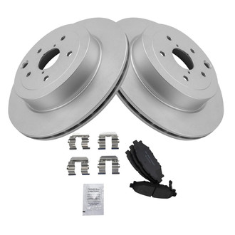 TRQ® - Rear Disc Brake Kit with Ceramic Pads