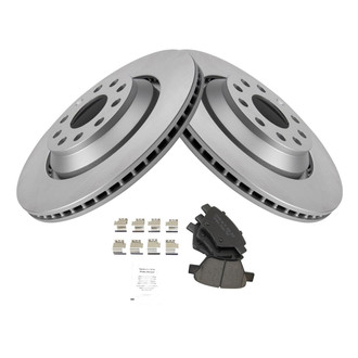 TRQ® - Rear Disc Brake Kit with Ceramic Pads