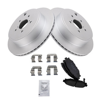 TRQ® - Rear Disc Brake Kit with Ceramic Pads
