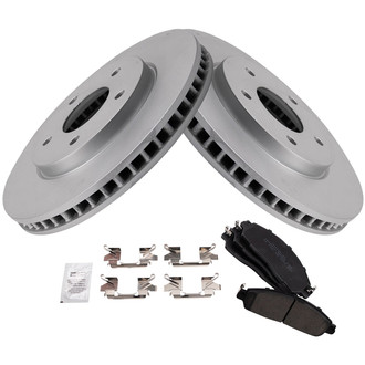 TRQ® - Front Disc Brake Kit with Ceramic Pads