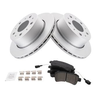 TRQ® - Rear Disc Brake Kit with Ceramic Pads
