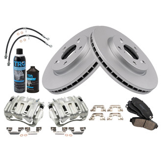 TRQ® - Front Disc Brake Kit with Ceramic Pads