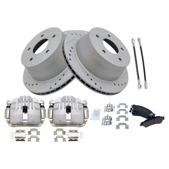 TRQ® - Performance Ceramic Rear Brake Kit