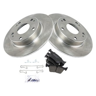 TRQ® - Rear Disc Brake Kit with Ceramic Pads