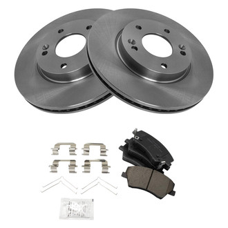 TRQ® - Front Disc Brake Kit with Ceramic Pads