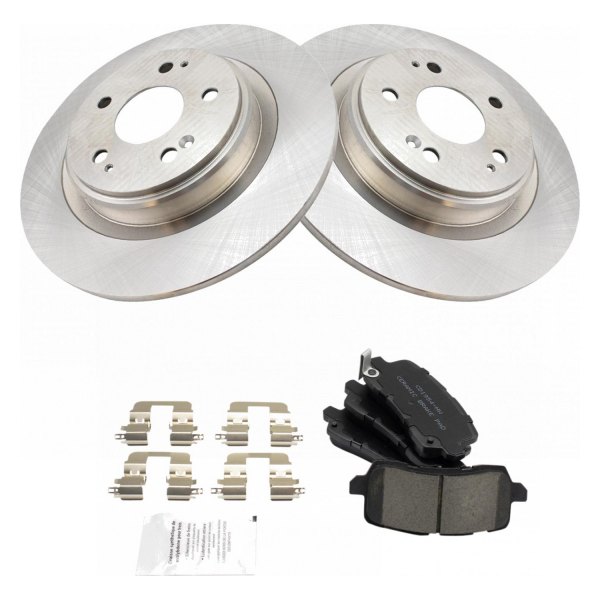 TRQ® - Rear Disc Brake Kit with Ceramic Pads