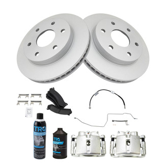 TRQ® - Front Disc Brake Kit with Ceramic Pads