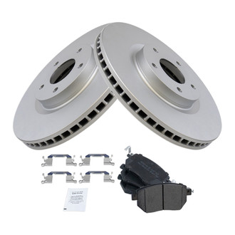 TRQ® - Performance Semi-Metallic Front Brake Kit