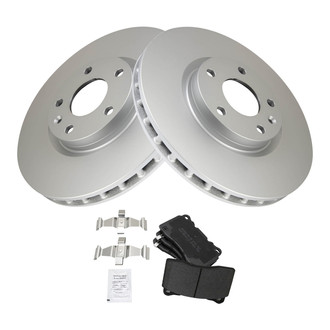 TRQ® - Performance Semi-Metallic Brake Kit