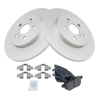 TRQ® - Performance Semi-Metallic Rear Brake Kit