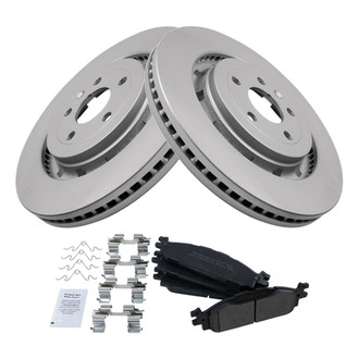 TRQ® - Performance Semi-Metallic Front Brake Kit