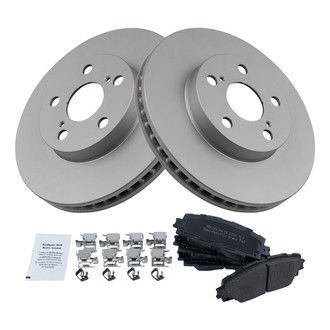 TRQ® - Performance Semi-Metallic Front Brake Kit