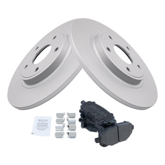 TRQ® - Performance Semi-Metallic Rear Brake Kit