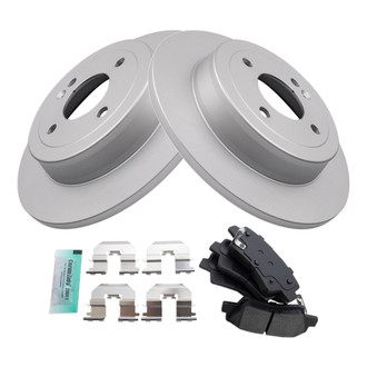 TRQ® - Performance Semi-Metallic Brake Kit
