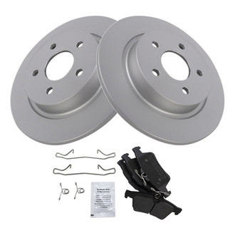 TRQ® - Performance Semi-Metallic Rear Brake Kit