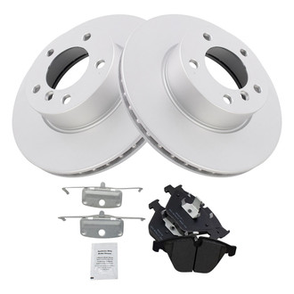 TRQ® - Performance Semi-Metallic Front Brake Kit