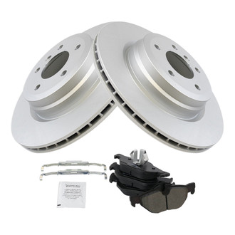 TRQ® - Performance Semi-Metallic Rear Brake Kit