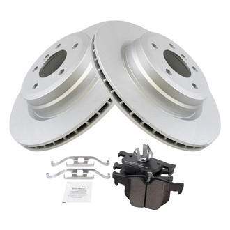 TRQ® - Performance Semi-Metallic Rear Brake Kit