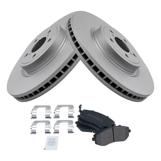 TRQ® - Performance Semi-Metallic Front Brake Kit