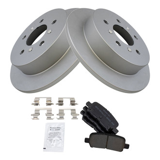 TRQ® - Performance Semi-Metallic Rear Brake Kit