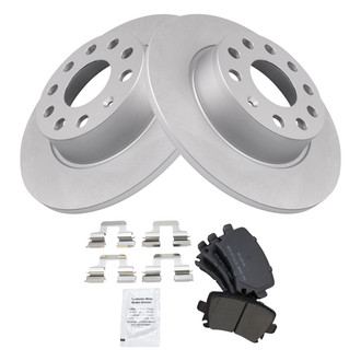 TRQ® - Performance Semi-Metallic Rear Brake Kit