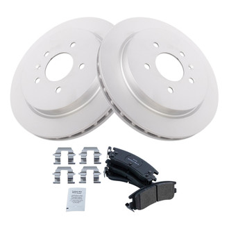 TRQ® - Performance Semi-Metallic Brake Kit