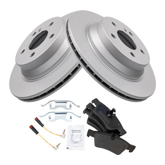 TRQ® - Performance Semi-Metallic Rear Brake Kit