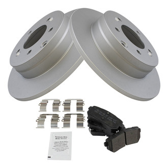 TRQ® - Performance Semi-Metallic Rear Brake Kit