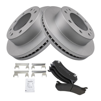 TRQ® - Performance Semi-Metallic Front Brake Kit