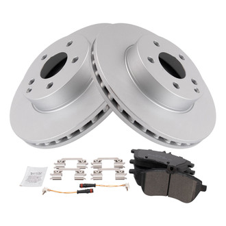 TRQ® - Performance Semi-Metallic Front Brake Kit