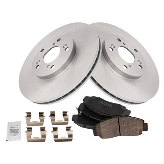 TRQ® - Front Disc Brake Kit with Ceramic Pads