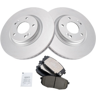 TRQ® - Front Disc Brake Kit with Ceramic Pads
