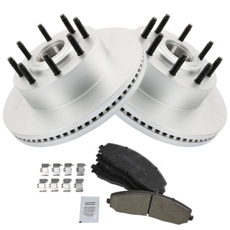 TRQ® - Front Disc Brake Kit with Ceramic Pads