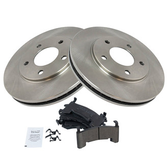 TRQ® - Front Disc Brake Kit with Ceramic Pads