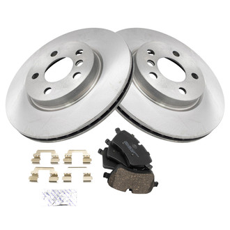 TRQ® - Front Disc Brake Kit with Ceramic Pads
