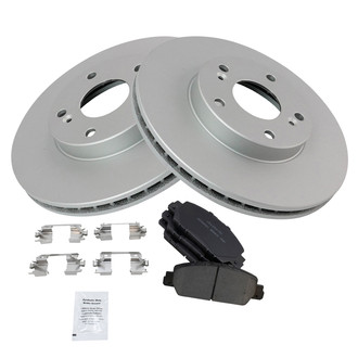 TRQ® - Front Disc Brake Kit with Ceramic Pads