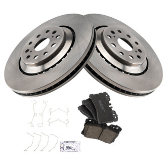 TRQ® - Disc Brake Kit with Ceramic Pads