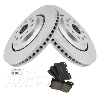 TRQ® - Front Disc Brake Kit with Ceramic Pads