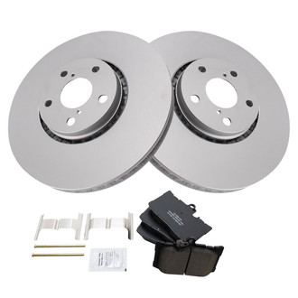 TRQ® - Front Disc Brake Kit with Ceramic Pads